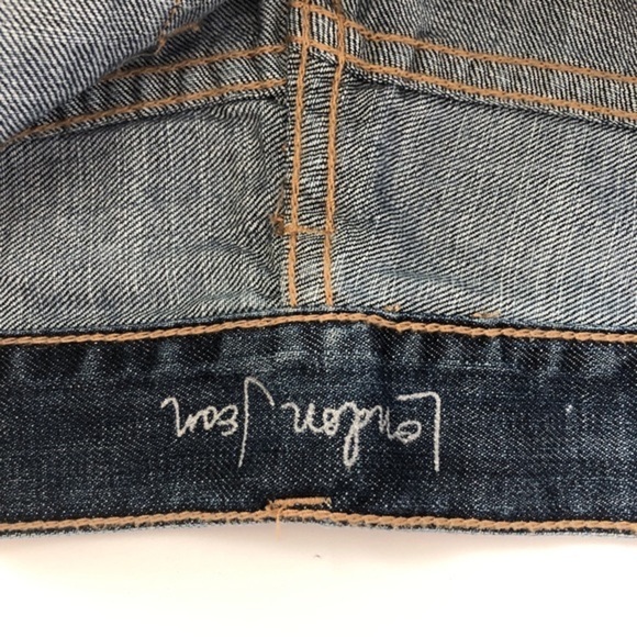 LONDON JEAN High Rise Cuffed Denim Shorts | Vintage-Inspired Jean Shorts - Picture 7 of 9